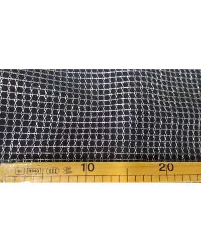 Tulle Fabric Weft Silver Lurex Net 150 cm high