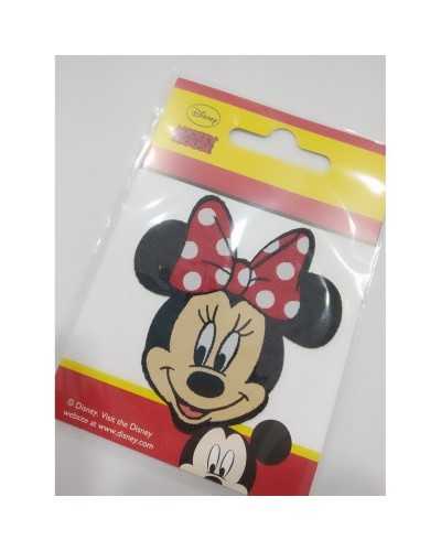 Patch Minnie Mouse Disney Head With Polka Dot Bow Mm 70x65