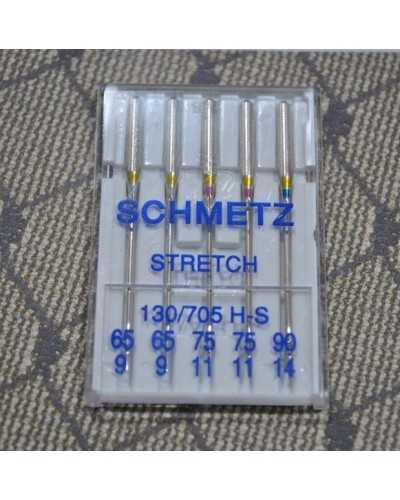 Aiguilles pour machine à coudre Schmetz 65/9 75/11 90/14 H-S stretch