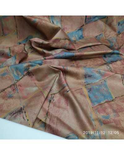 Cotton Sateen Fabric Dis. Tile 150 cm high