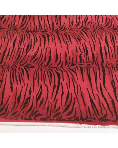 Tissu Confort Tissage Animalier Piquet Haut 160 Cm