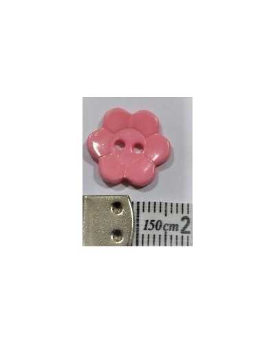 2 pieces Baby plastic flower buttons 15x15 mm