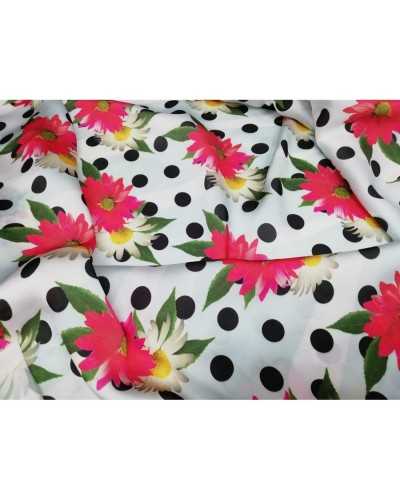 50 CM PRINTED MICRO CREPE SILK BLEND FABRIC 150 CM HIGH