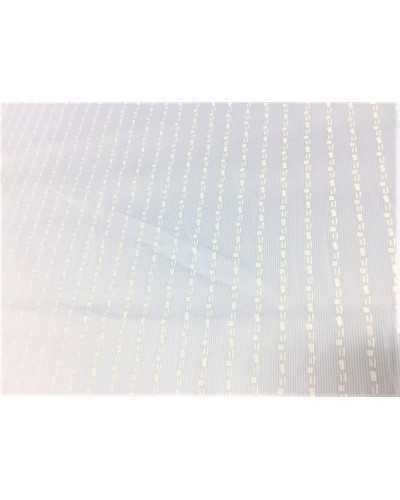 Milleriche Pure Cotton horizontal discontinuous line design 150 cm