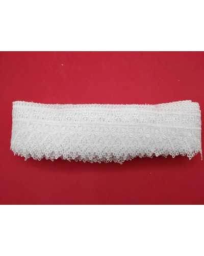 19.30 Mt Trimmings Macrame Lace Point Passanastro Flower 75 Mm High