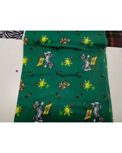 50 Cm Tom&Jerry TM&TEC H 150 Printed Fleece Fabric