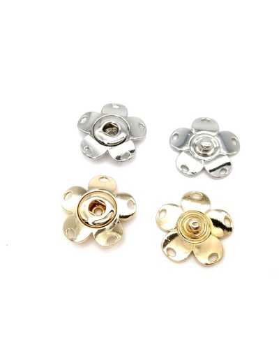 Steel Snap Button Flower Model Size 38 Mm 25