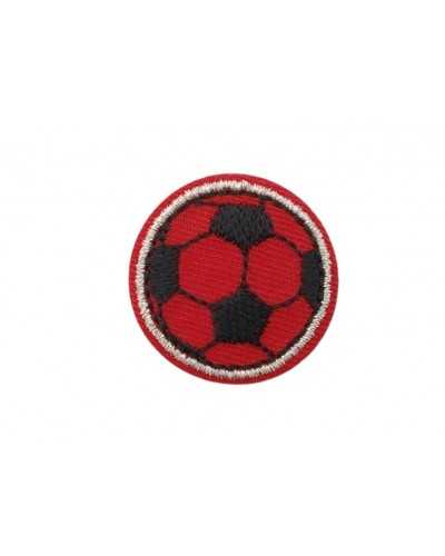 Applicazione Pallone Toppa Patch Pallone Termoadesiva Tessuto Sport Squadre Calcio Ricamato