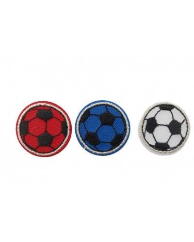 Parche de aplicación de pelota Parche de pelota de hierro Equipos deportivos bordados Tela de fútbol