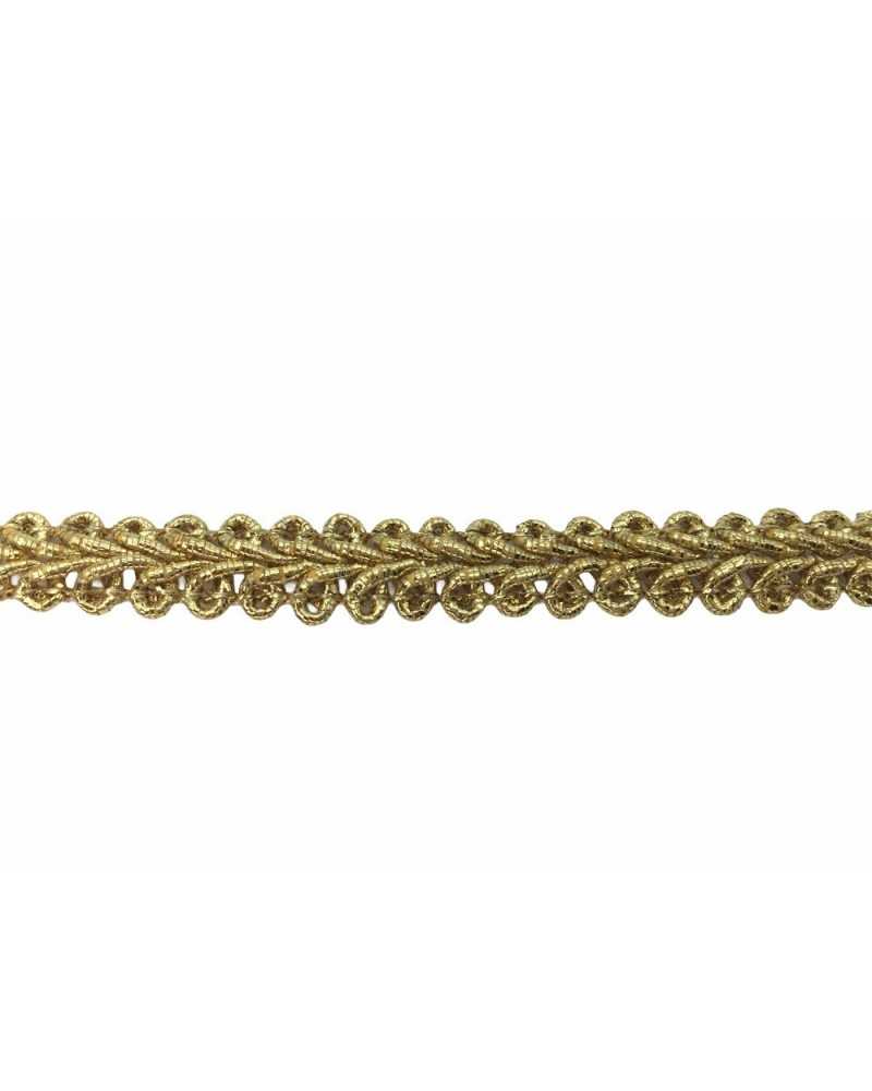 Passamaneria agremano lurex in poliestere - Oro 12mm 20 mt - I Nastri Shop