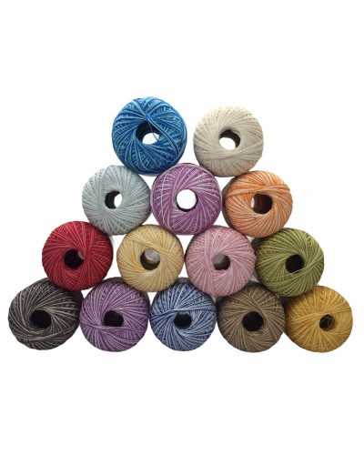 Thread Scotland Gradient Crochet Cotton Nr. 5 Knäuel 100 GR