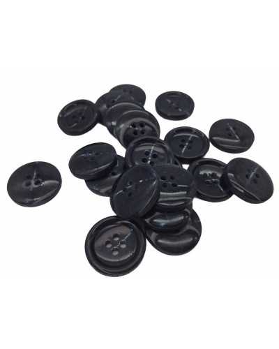 10 Pcs Resin Button Central Strip 4 Round Holes Mm 23