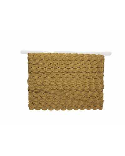 20 Mt Or Foncé Serpentine Passementerie Lurex 1 Cm De Haut Couture Couverture