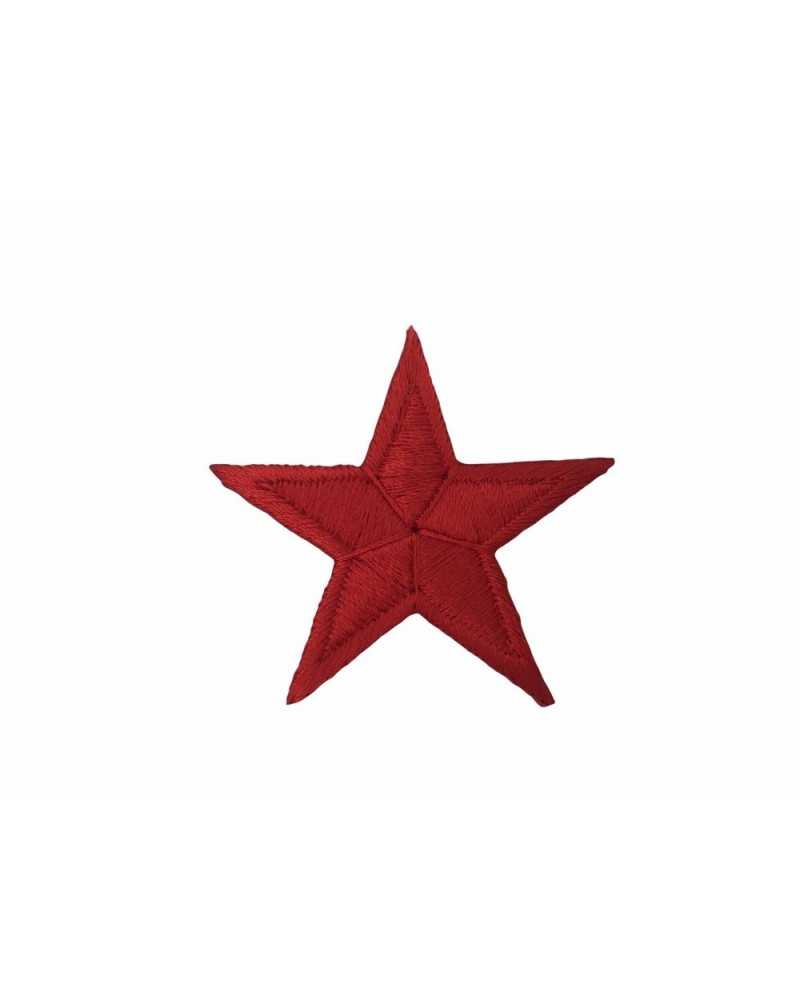 Iron-On Patch Application Embroidered Star 45x45 Mm