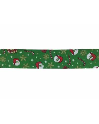 Passamaneria Sbieco Natale Lurex Diagonale Nastro Traversino Cotone Alto 3 Cm