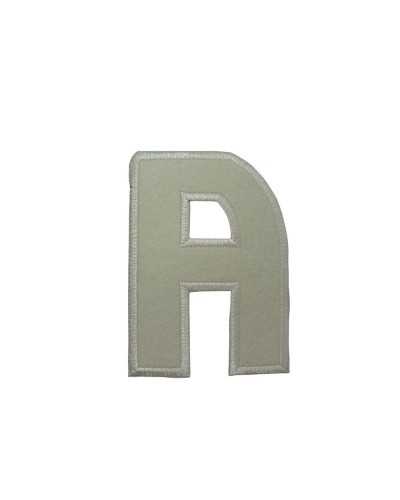 Application Cream Iron-on Patch Cloth Letter Embroidery High 11 Cm