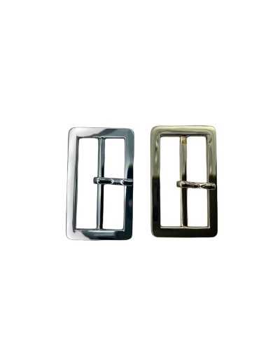 Polished Metal Buckle Ardiglione Cinta High 38 Mm