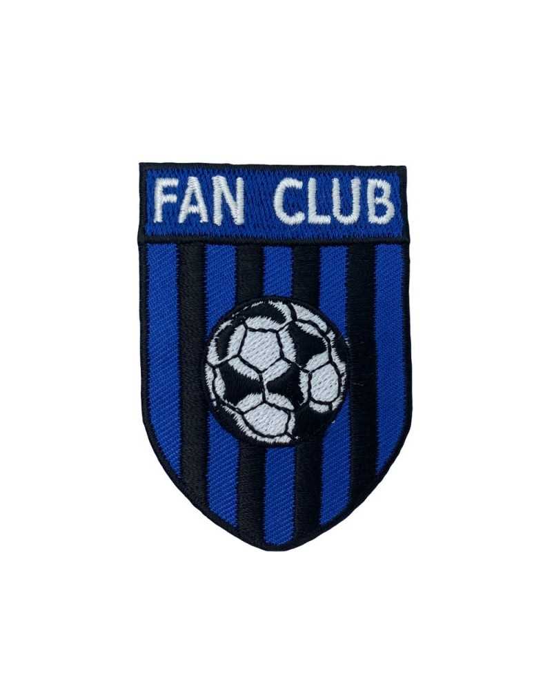 Applicazione Termoadesiva Ricamata Patch Scudetto Squadre Calcio 45x70 Mm