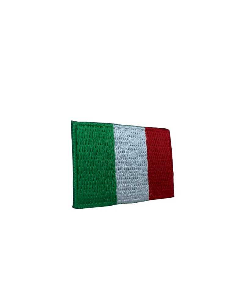 Gestickte italienische Flagge zum Aufbügeln, 40 x 25 mm