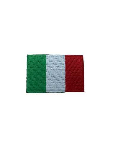 Aplicación Termoadhesiva Bandera Italiana Bordada 40x25 Mm