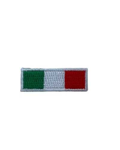 Parche Bordado Termoadhesivo Marbet Pequeña Bandera Italia 30x10 Mm