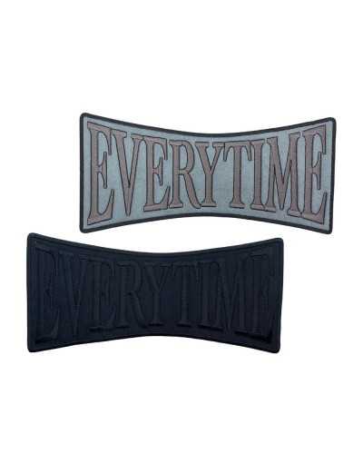 EVERYTIME Big Embroidery Iron-on Application 22x10 Cm