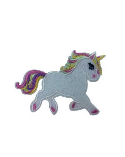 Unicorn Patch Embroidered Iron-on Adhesive Application Mm 70x55