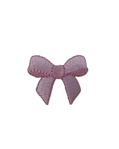 Application Patch Bow Iron-on Baby Embroidery Plain 3 Cm