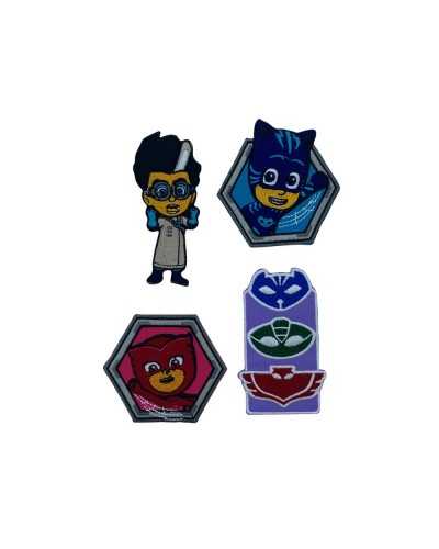 Super Pajamas Pjmasks Iron-on Embroidery Patch Application