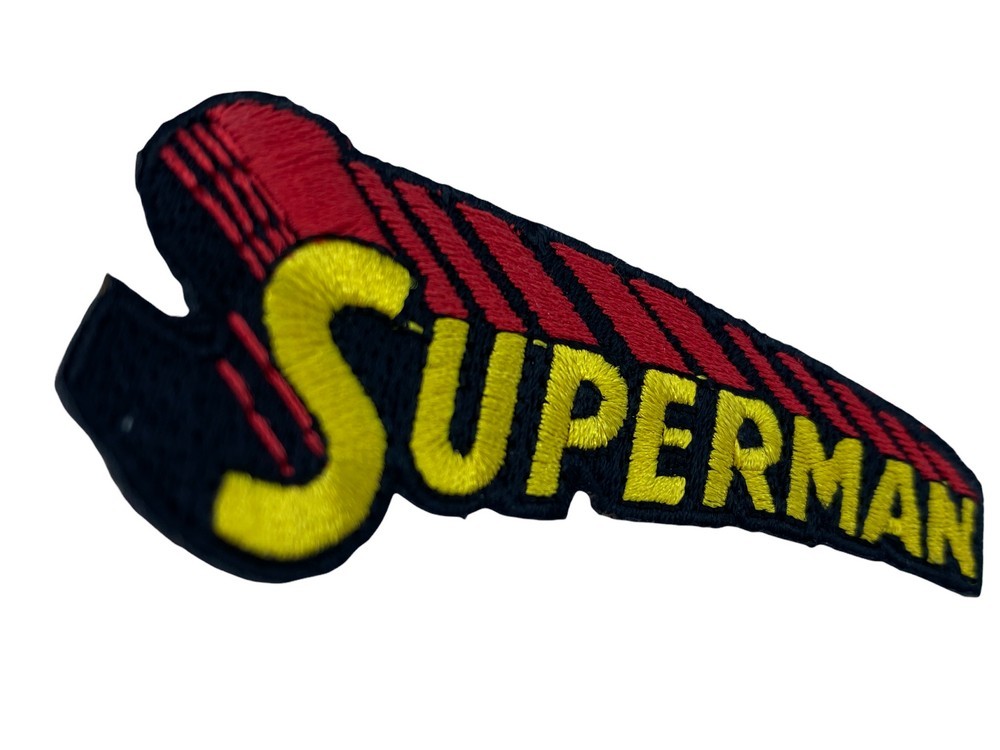Superman Iron-On Embroidered Patch- MANY COLORS AVAILABLE!!!