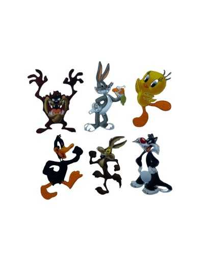 Applicazione Termoadesiva Ricamo Patch Looney Tunes Personaggio Cartone Animato