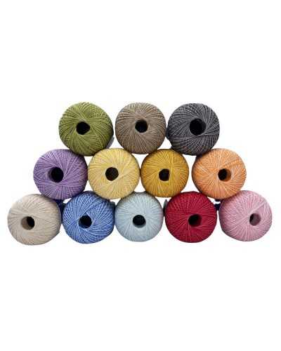 Thread Scotland 3 Ply Gradient Crochet Cotton N 16 Gom 100 GR