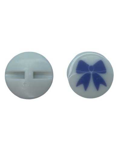 Button Effect Mother of Pearl Model Spampa Laser Bow Base Resin 23 Mm