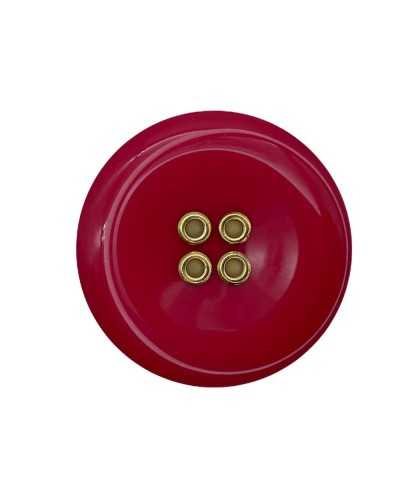 Polyester Button 4 Gold Holes for Jacket 33 Mm