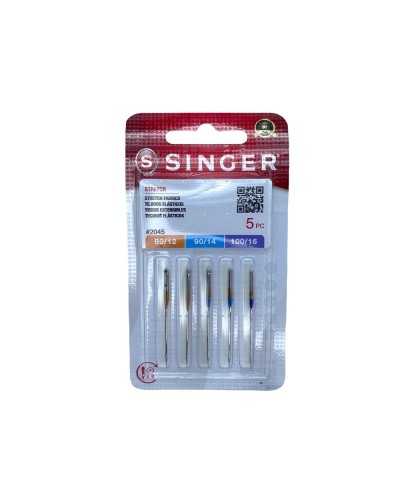 Máquina De Coser Singer Needles 2045 Tela Elástica Tamaño 80/12-90/14-100/16