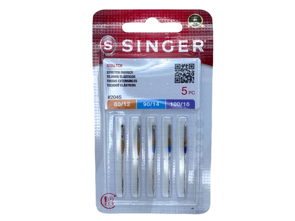Agujas para máquina de coser Singer Stretch 2045 80 12 90 14 100 16