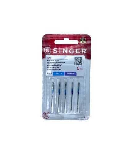 Singer Jeans Sewing Machine Needles 2026 826r 90/14 100/16