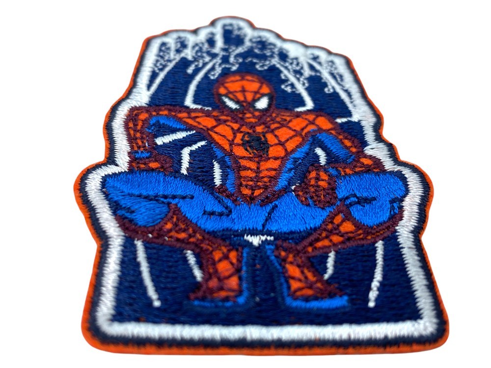 Application Patch Spiderman Spider-Man Iron-on Embroidery 8x5 Cm