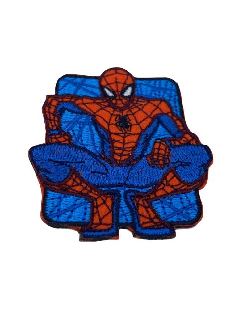 Aplicación Parche Spiderman Spider-Man Iron-on Bordado 7x6 Cm