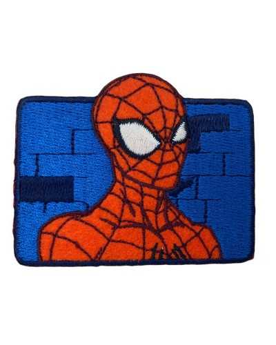 Aplicación Parche Spiderman Spider-Man Iron-on Bordado 6,5x5 Cm