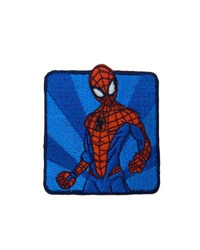 Application Patch Spiderman Spider-Man Iron-on Embroidery 6x5.5 Cm