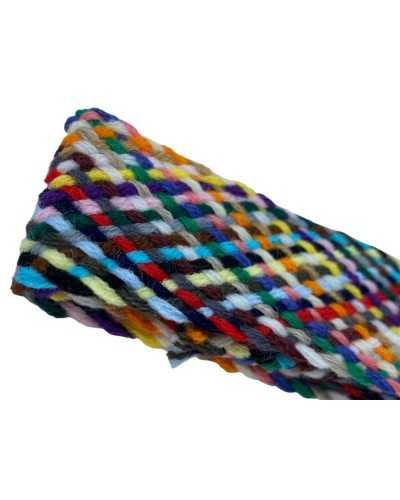Multicolor Acrylic Wool Braid Thread For DIY Mending