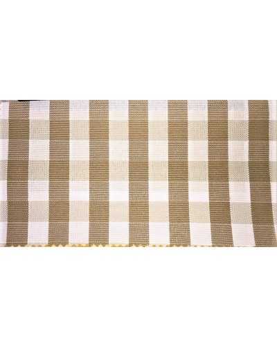 50 cm Yarn-dyed water repellent fabric with 2x2 cm checks 140 cm high