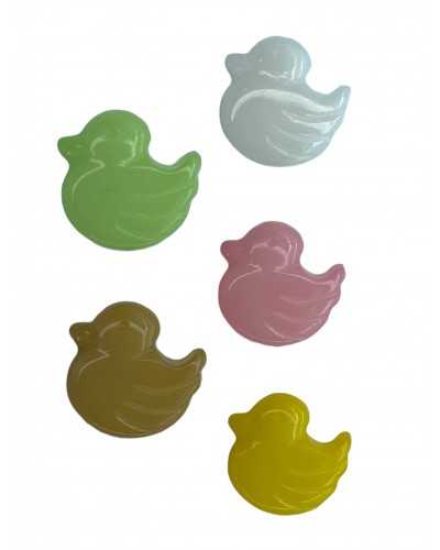 Baby Duck Resin Button Buttonhole Stem 14 Mm