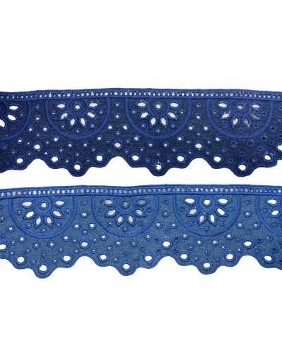 15 Cm Passementerie Jeans Broderie Coton Dentelle Sangallo Haut 9 Cm