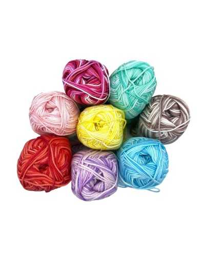 Fil de Coton Crochet Fior Di Cotone Boule 50 Gr 125 Mt