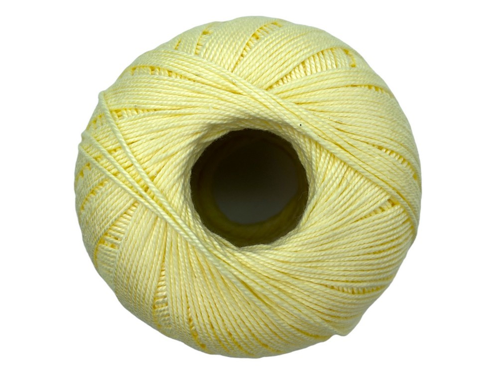 TOMASELLI MERCERIA Gomitolo Cotone Filo Scozia N 16 Mercerizzato Gasato  Uncinetto 100 Gr - Giallo : : Casa e cucina