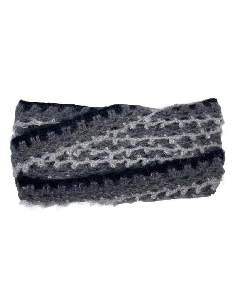 Wool Trimmings Tip Transparent Beads Shaded Gray Black Crochet Hook 3 Cm  High