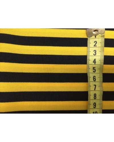 Carnival Maya the Bee carnival Striped Yellow and black Comfort fabric 150 cm high 