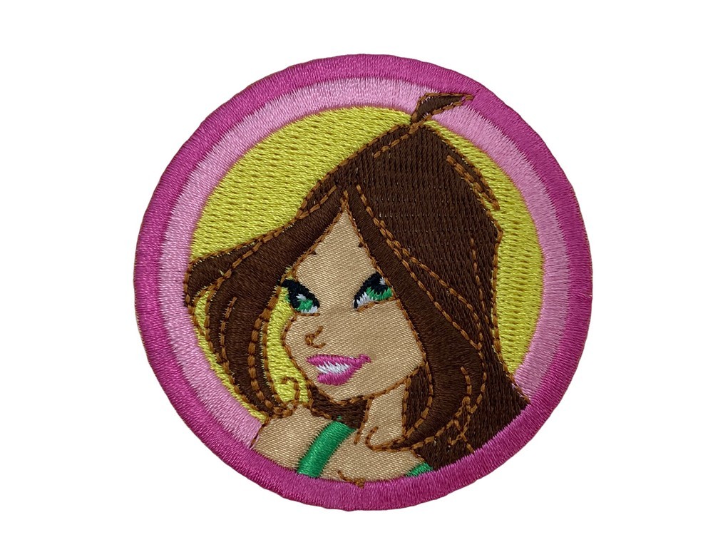 Applicazione Termoadesiva Toppa Personaggi Cartoni Animati Patch Alta 7/6 Cm